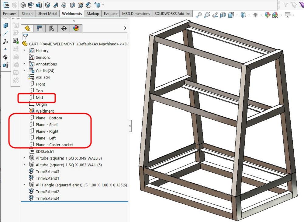 Weldment Design